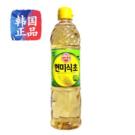 韩国进口食品调料奥土基 不倒翁酿造玄米醋 寿司食用醋900ml图片大全 邮乐官方网站